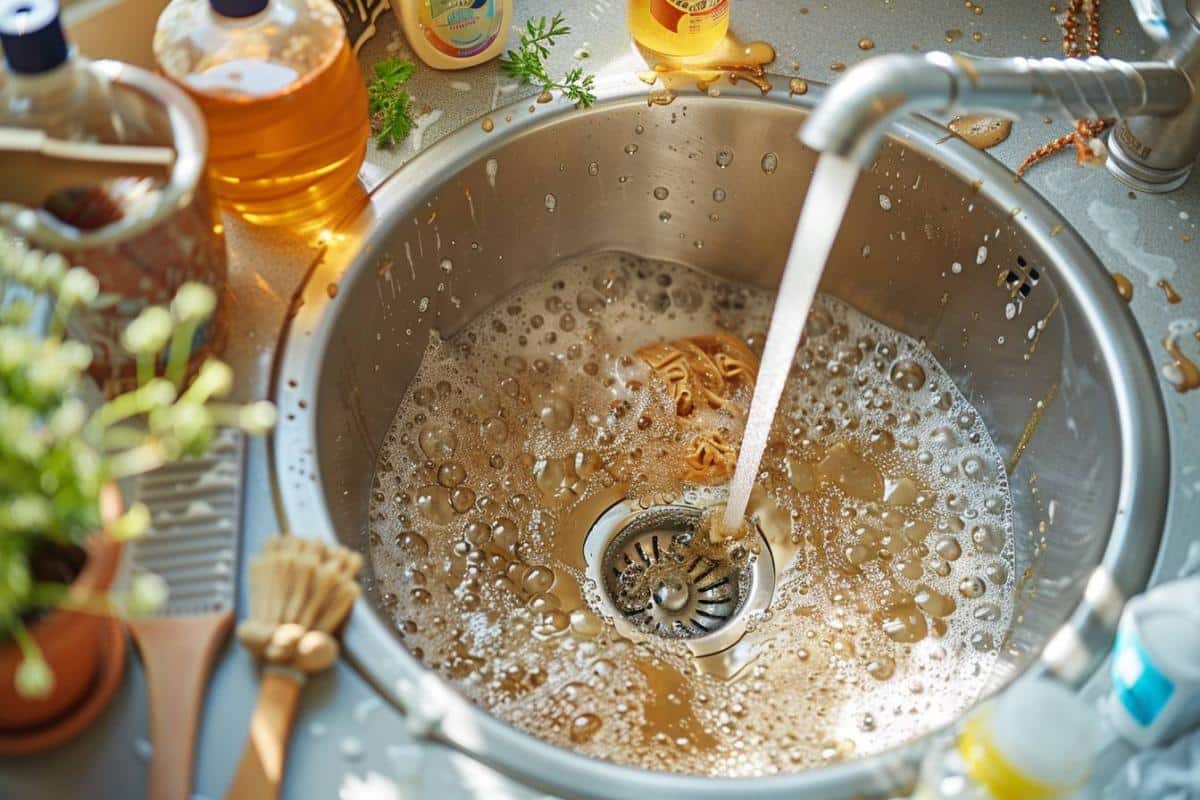 Comment déboucher un évier très bouché ?