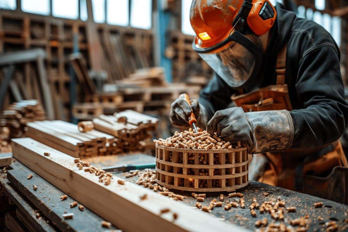 Comment fabriquer un panier à pellet pour insert ?