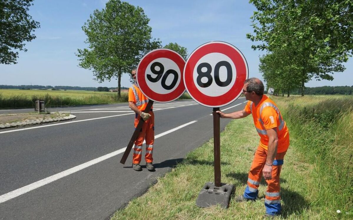 la limitation de vitesse a 80 km h en france cest termine un retour a 90 km h est confirme a partir de cette date voici les routes concernees