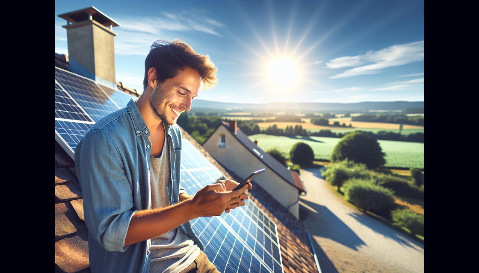 l'énergie solaire alimenter maison et loisirs numériques