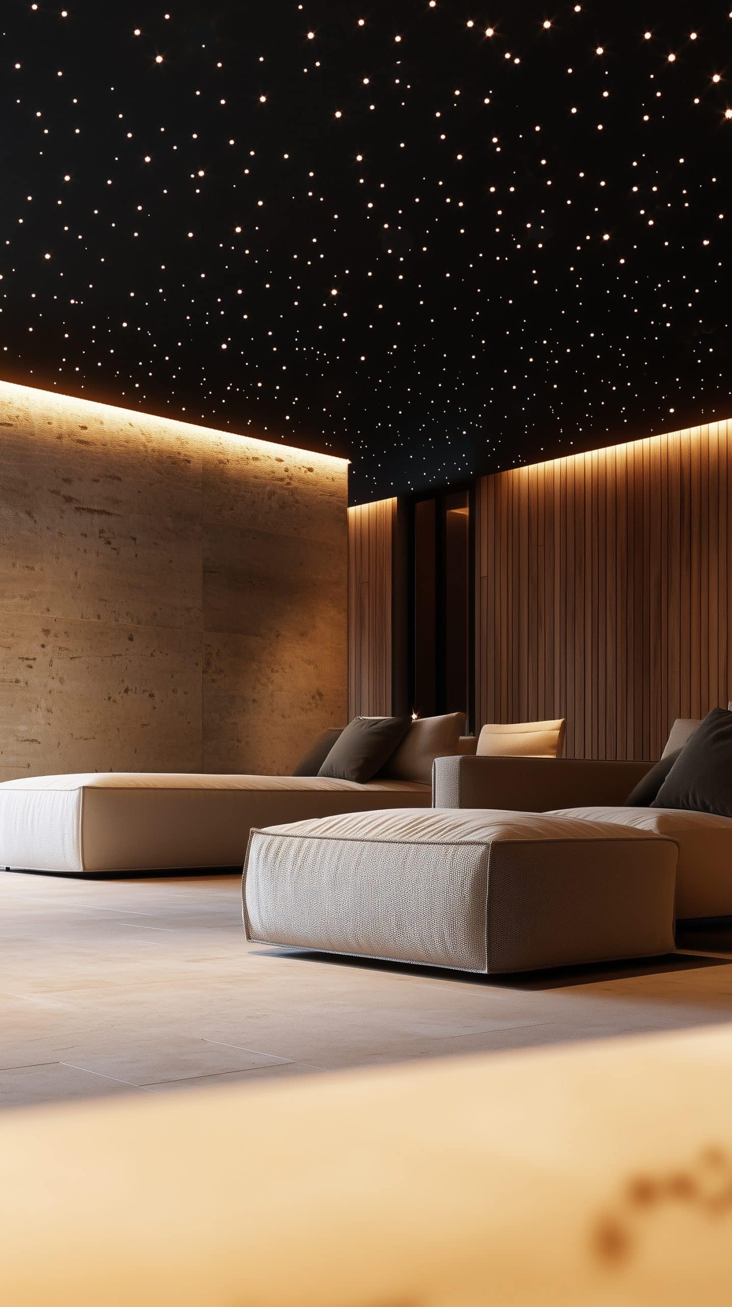 les plafonds étoilés à led, une véritable tendance lumineuse