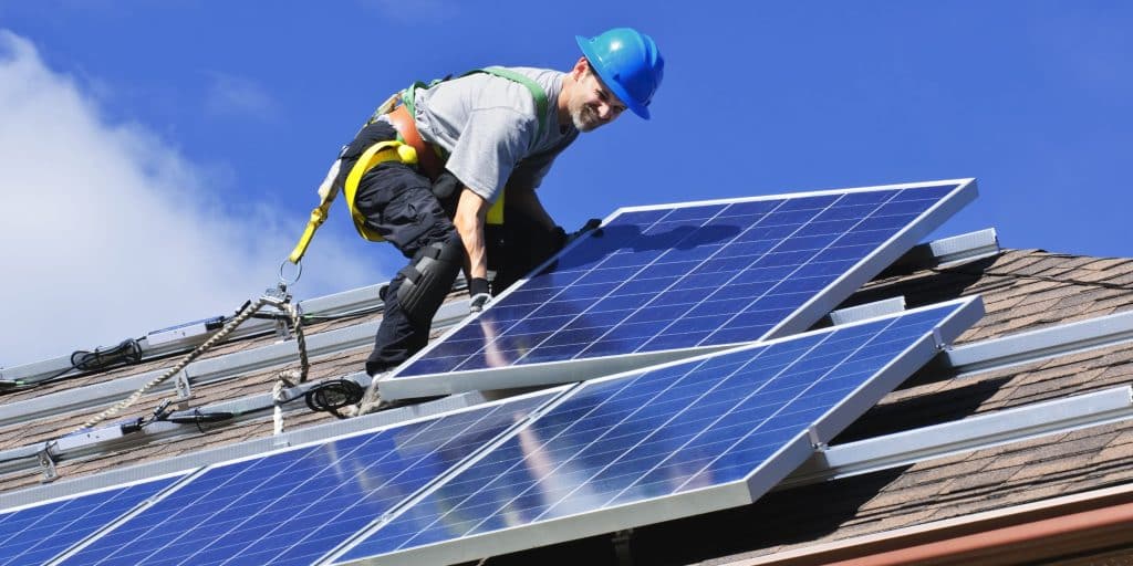 installation de panneaux solaires