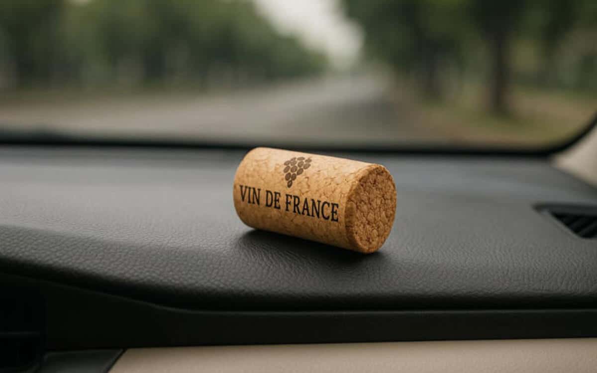 un bouchon de liège dans sa voiture l’astuce méconnue qui change tout au moment de prendre le volant