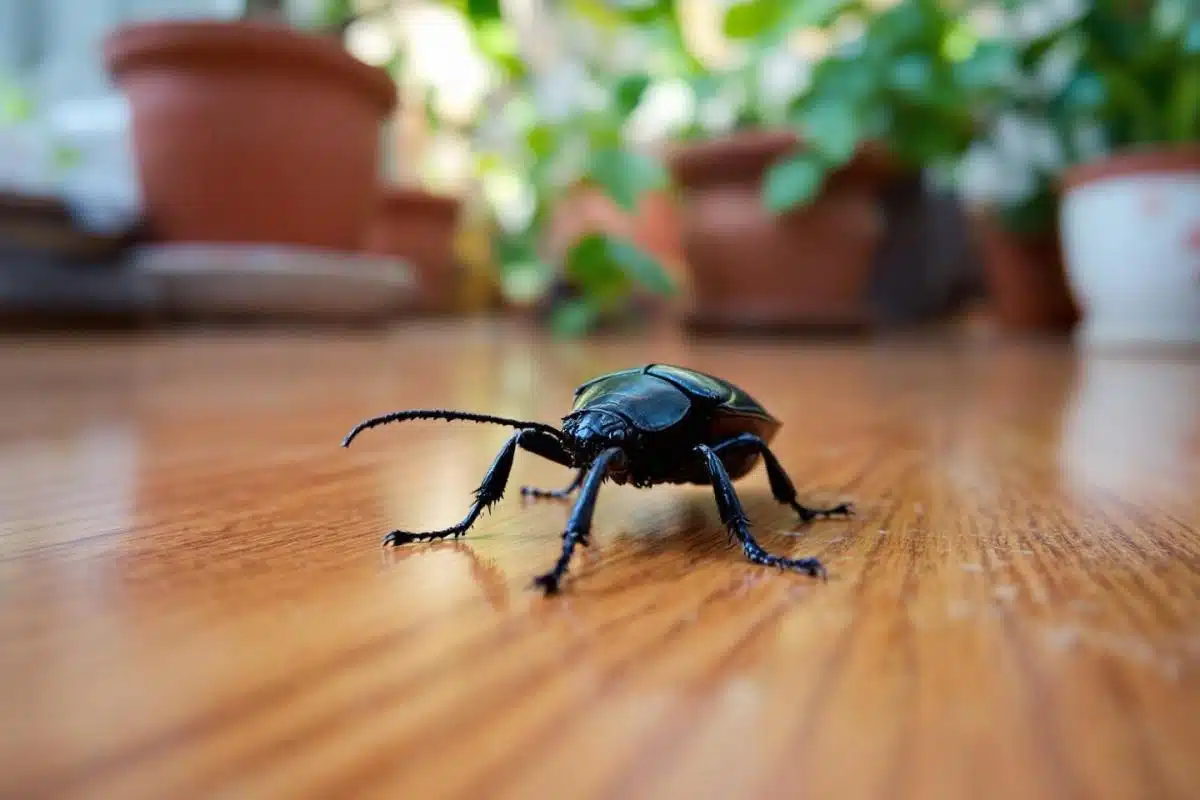 Petit insecte noir rond dans la maison : Solutions