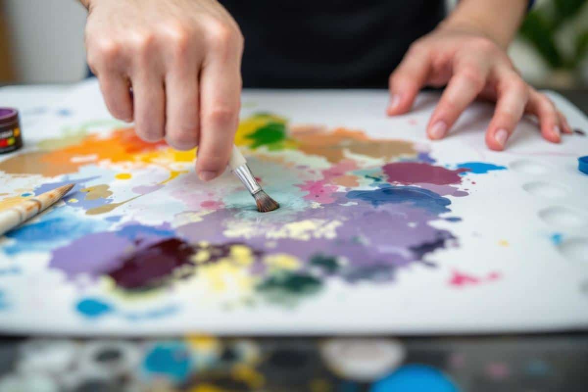 Comment faire du rouge avec deux couleurs ?