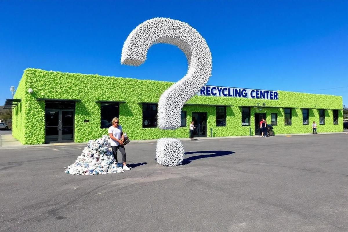 Où jeter le polystyrène ?