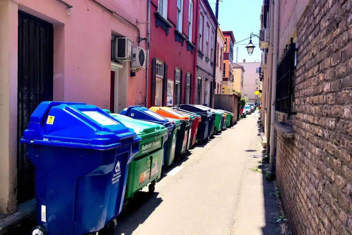 Réglementation de l’emplacement des conteneurs poubelles