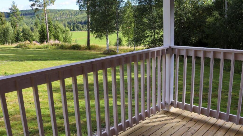 terrasse à la fois jolie et sécurisée