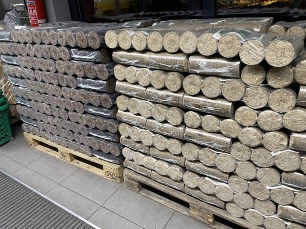 bûches bois compressé stockage qualité de combustion