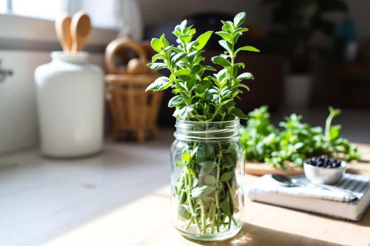 Comment bouturer de la sauge dans l'eau ?