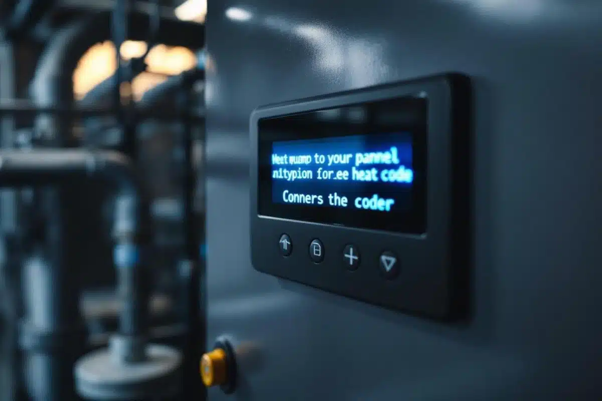 Liste code erreur pompe à chaleur Atlantic