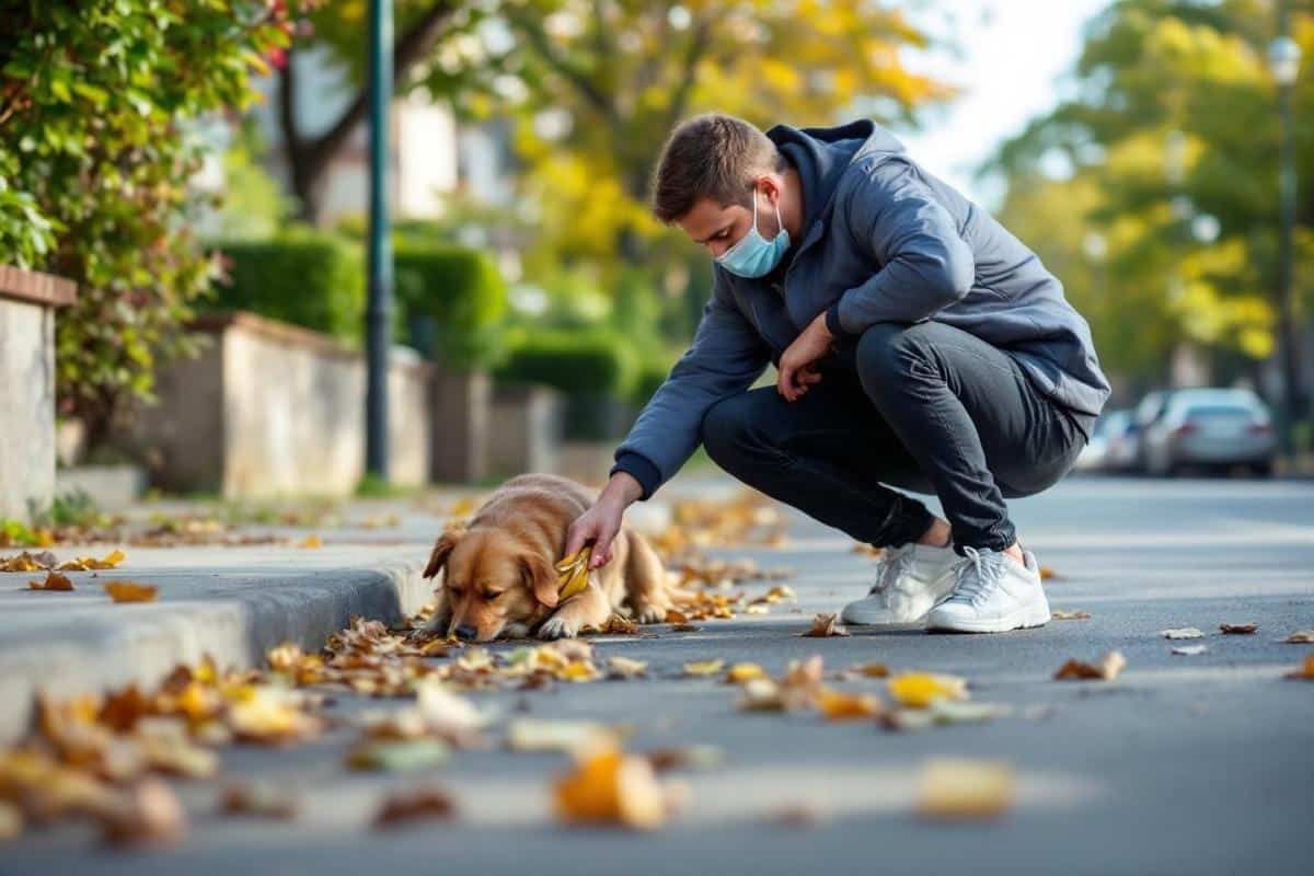 Que faire des crottes de chien dans le jardin ?