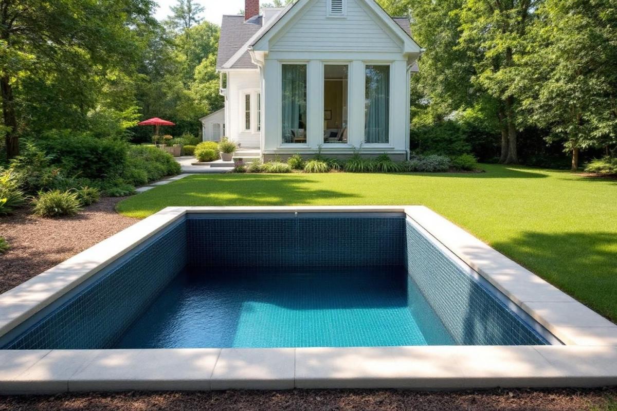 Piscine à 1 m de la maison : Que dit la loi ?