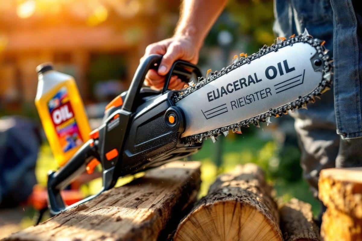 Quelle huile utiliser pour une tronçonneuse électrique ? 