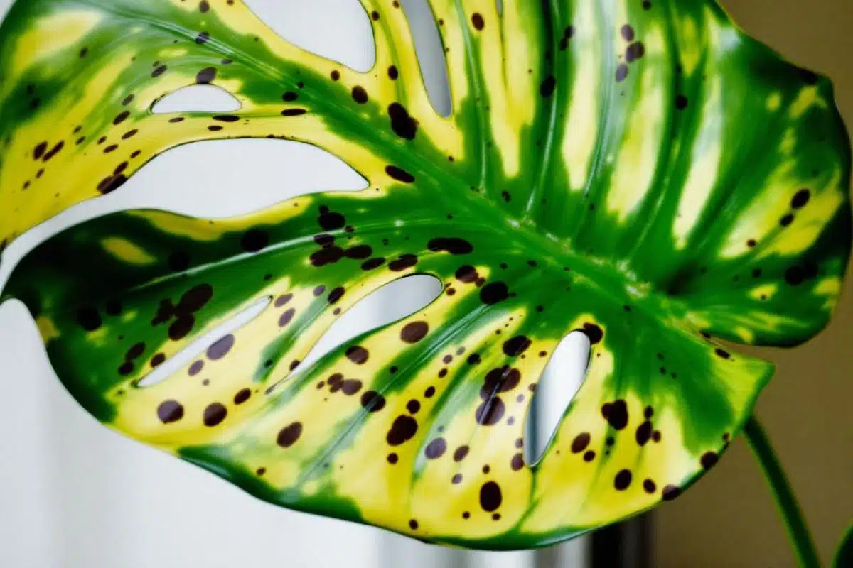 Monstera feuille jaune : causes et solutions
