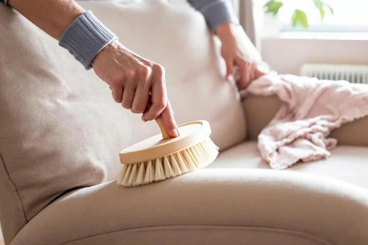 Comment nettoyer un fauteuil en tissu ?