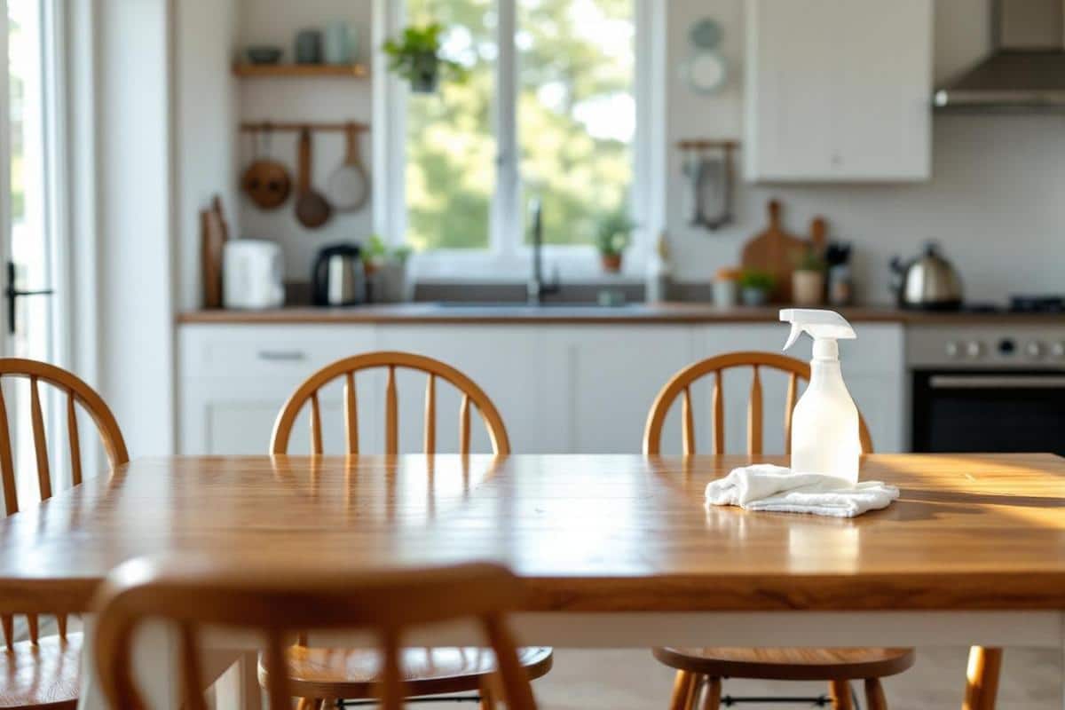 Comment nettoyer des chaises en bois vernis ?