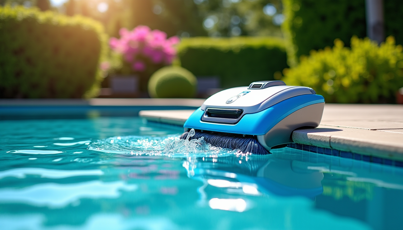 comment nettoyer les recoins de votre piscine sans effort grâce à la brosse automatique