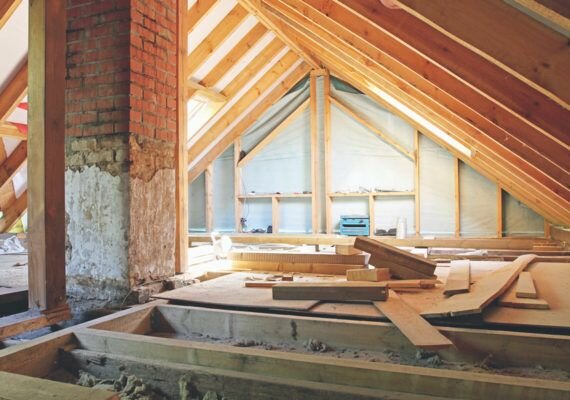 chantier combles aménagés ISOL'R